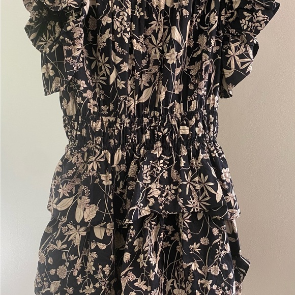 Entro Floral Ruffle Mini Dress - Picture 3 of 8